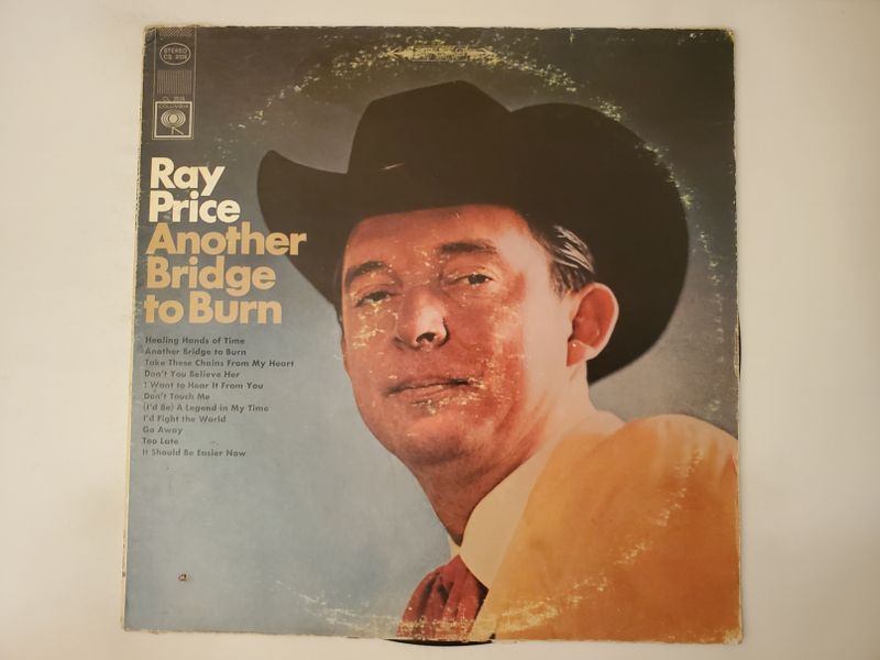 Ray Price Another Bridge to Burn vinyl record